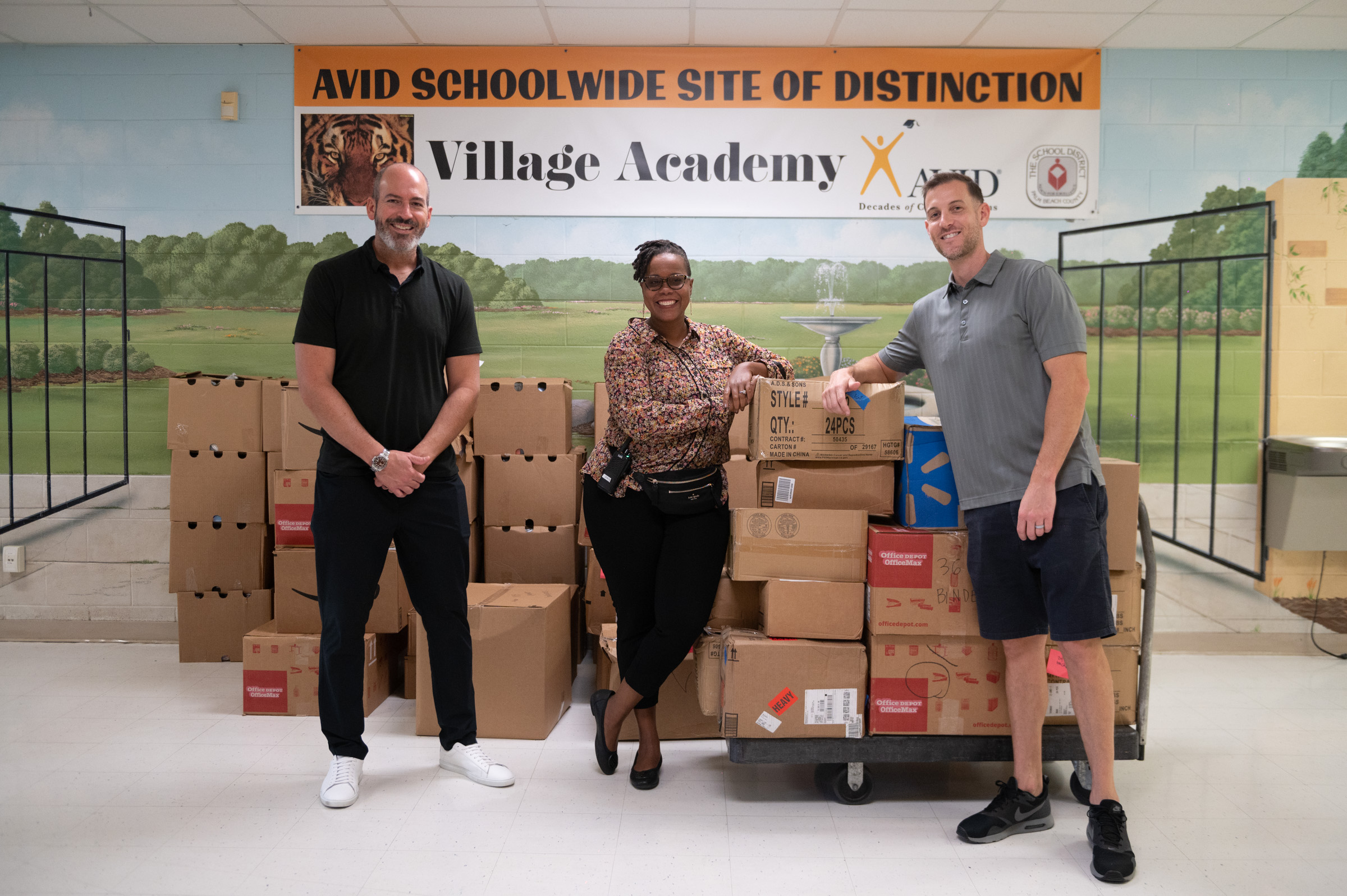 Pebb Capital provides $12,000 of much-needed supplies and support for local elementary, middle and high school students in Delray Beach