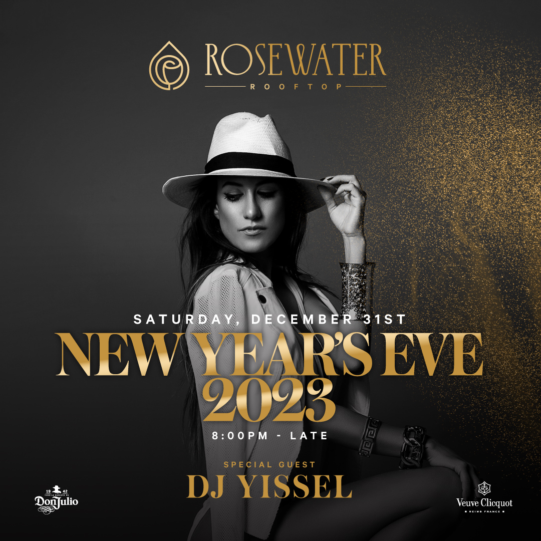 New Year's Eve at Rosewater Rooftop Delray Beach Chamber