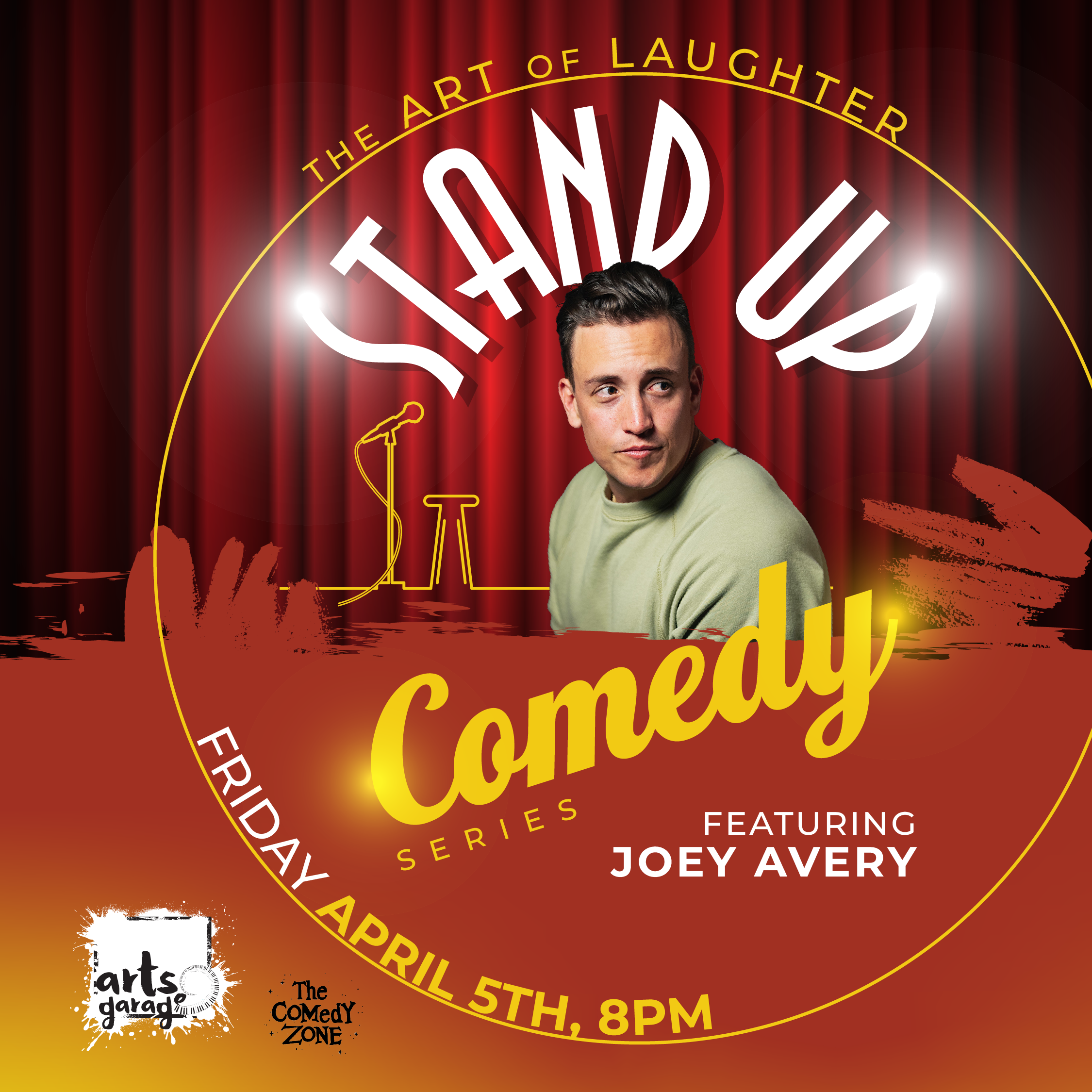 Art of Laughter with Headliner Joey Avery - Delray Beach Chamber