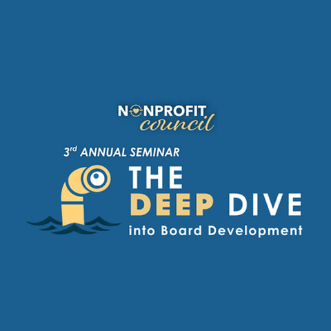 Nonprofit Council Presents "The Deep Dive" Speaker's Dinner & Daylong Seminar